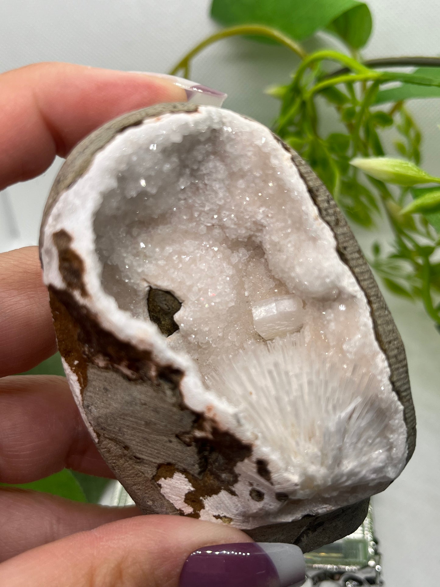 Scolecite geode P