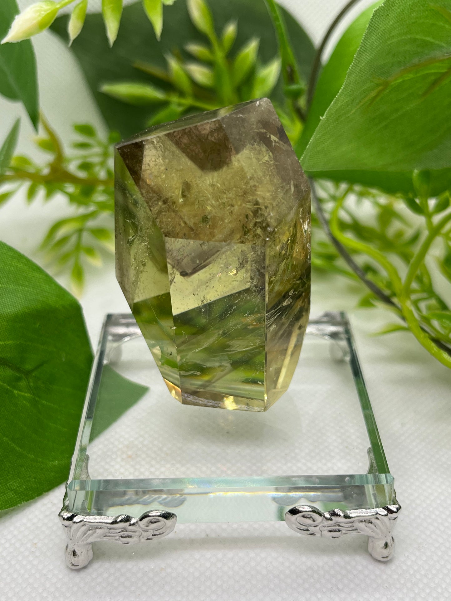 Lemon quartz with Phantoms (D)