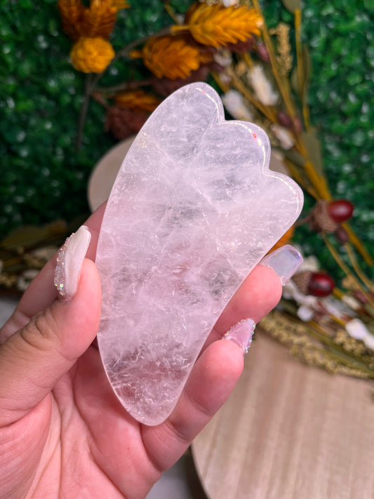 Clear Quartz Guasha's